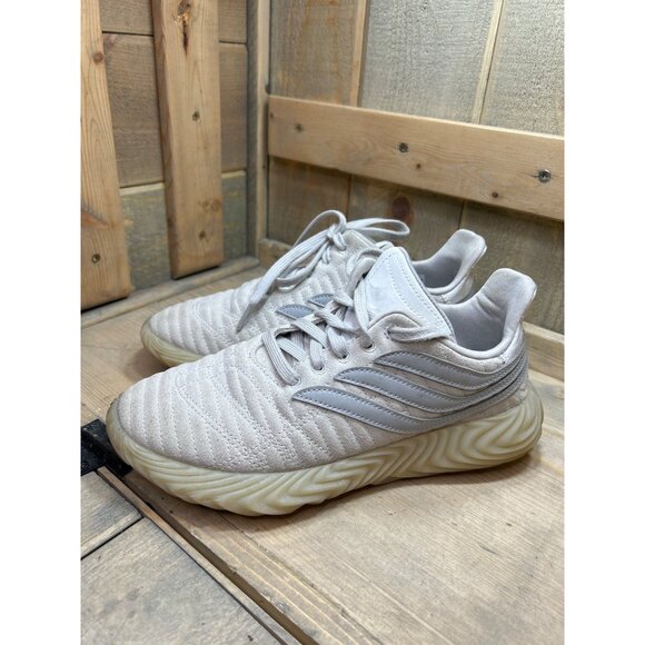 Adidas Sobakov Originals Grey Suede Mens Sneakers Shoes US7 Gum Soles main image 5